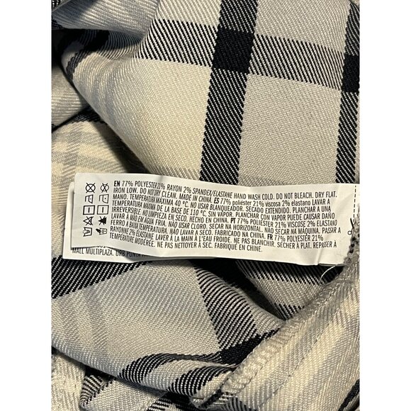 FOREVER21 Women's Plaid Side Slit Mini Skirts Size M, (2 Mini Skirts) - Picture 15 of 15